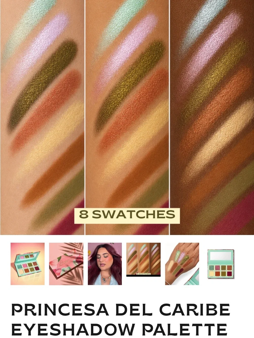 PRINCESA DEL CARIBE EYESHADOW PALETTE